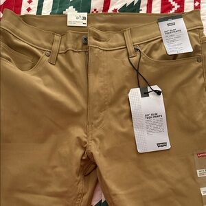 Levi's 511 Slim Tech Pants in Brown